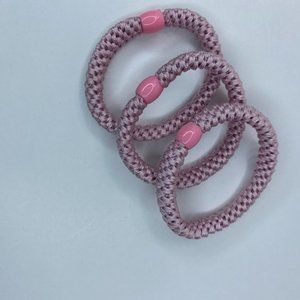10pc of Dirty Pink hair tie collection